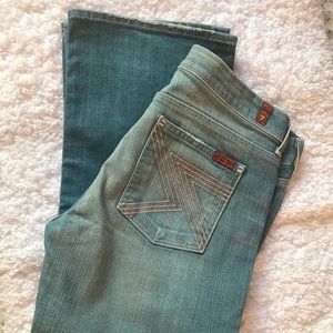 7 for all Mankind|flynt light wash jeans sz 30x34